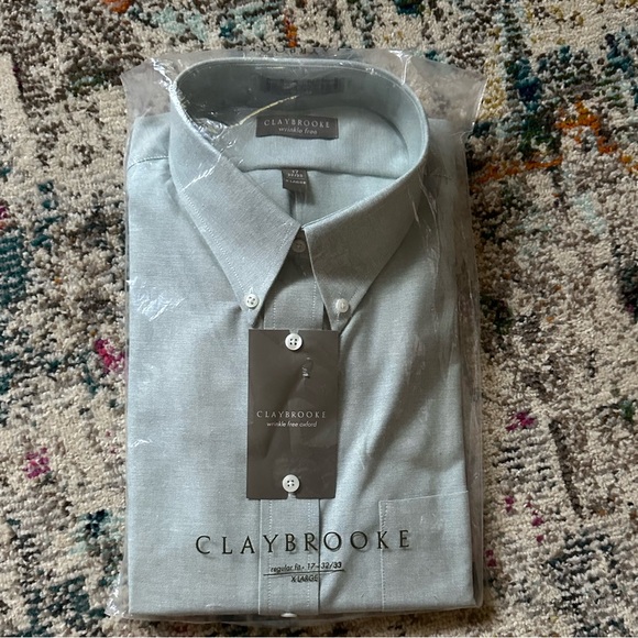 claybrooke dress shirts Claybrooke | Shirts | Claybrooke Long Sleeve Dress Shirt In Package
